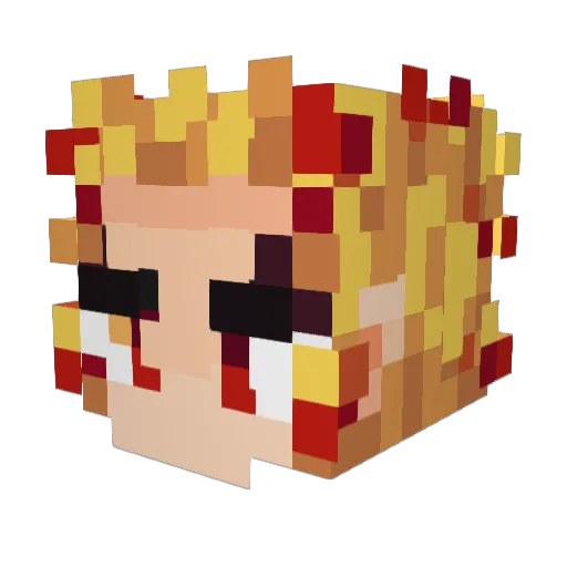 levonyan021 Minecraft avatar head, 3D render