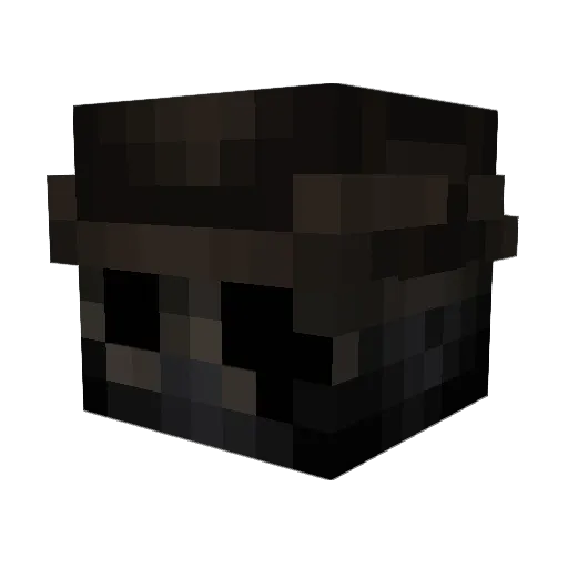 levrfall Minecraft avatar head, 3D render