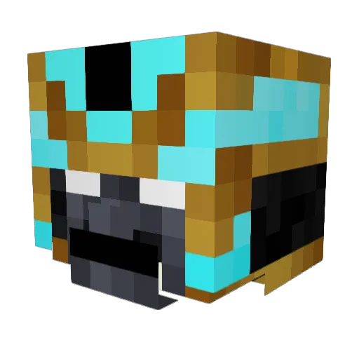 lewand0 Minecraft avatar head, 3D render
