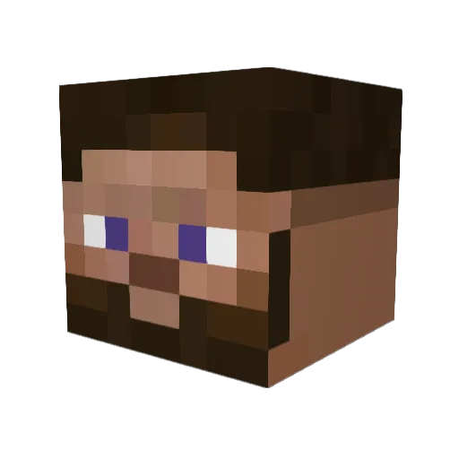 lewiii2009 Minecraft avatar head, 3D render