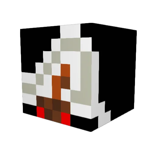 lewis2785 Minecraft avatar head, 3D render