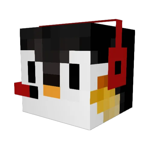 lewis31 Minecraft avatar head, 3D render