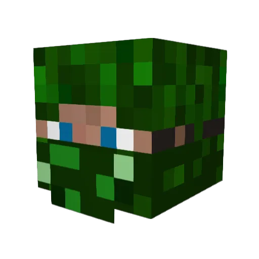 lewis_145 Minecraft avatar head, 3D render