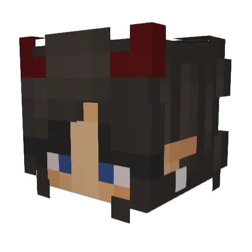 lewisac5 Minecraft avatar head, 3D render