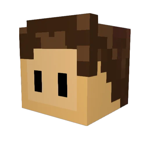 lewisiscool2 Minecraft avatar head, 3D render