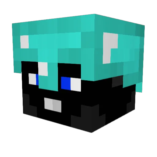 lewispepperell1 Minecraft avatar head, 3D render