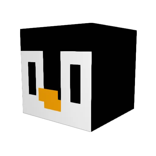 lewleo123 Minecraft avatar head, 3D render