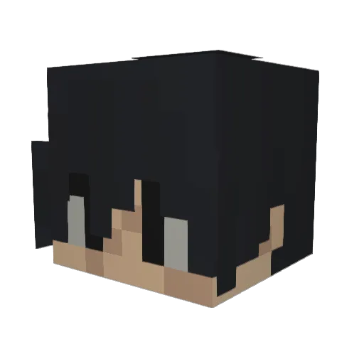 lex0401 Minecraft avatar head, 3D render