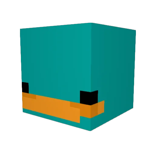 lex123455 Minecraft avatar head, 3D render