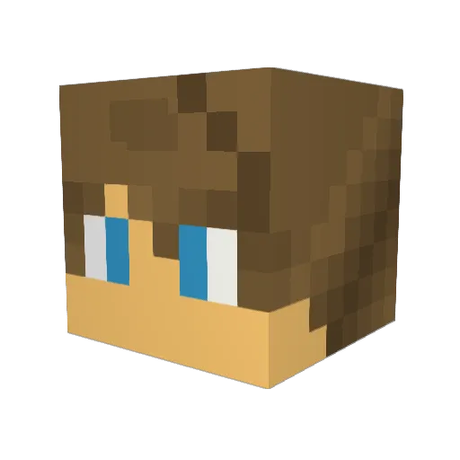lexagun999 Minecraft avatar head, 3D render