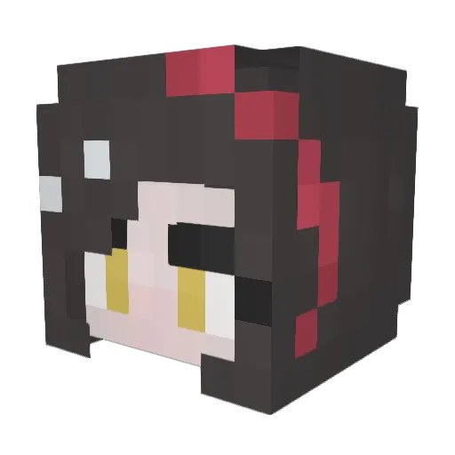 lexapro__ Minecraft avatar head, 3D render