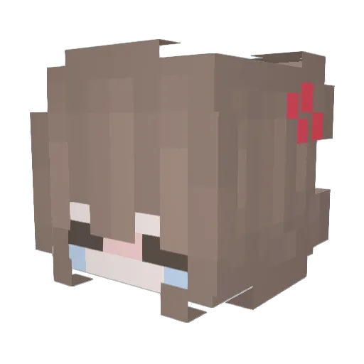 lexi16347 Minecraft avatar head, 3D render