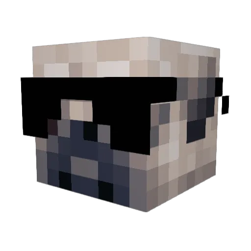 lexiboo0121 Minecraft avatar head, 3D render