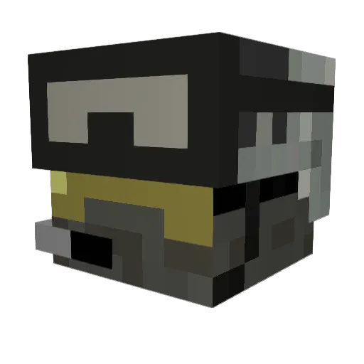 lexichicken Minecraft avatar head, 3D render
