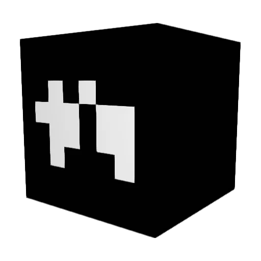 lexiconcat Minecraft avatar head, 3D render