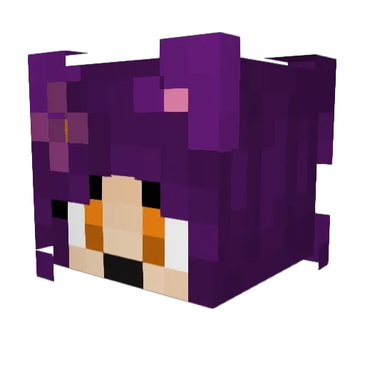 lexiegracious Minecraft avatar head, 3D render