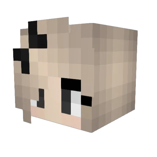 lexiii398 Minecraft avatar head, 3D render