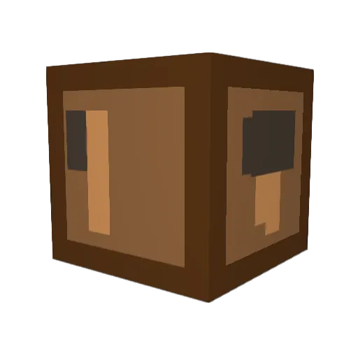 lexissus Minecraft avatar head, 3D render