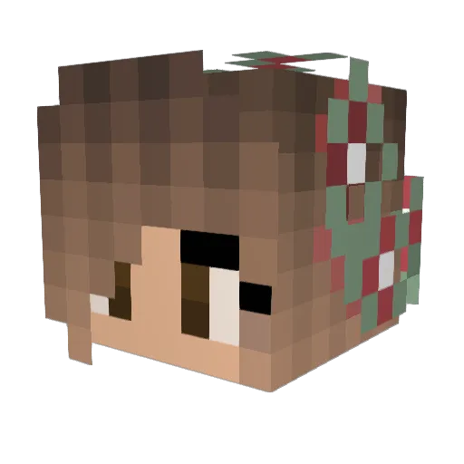 lexni_12 Minecraft avatar head, 3D render