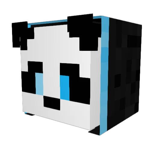 lexon4444 Minecraft avatar head, 3D render