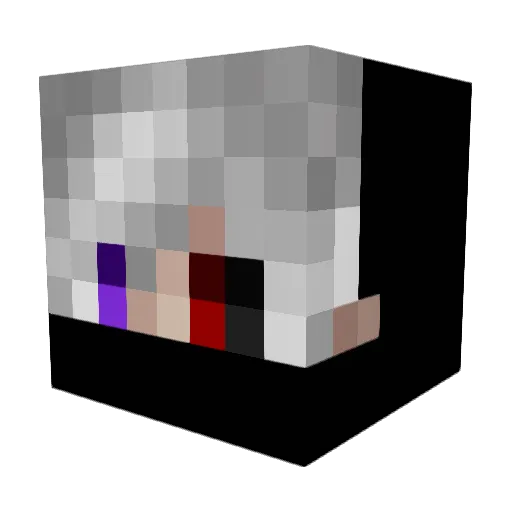 lexouille2111 Minecraft avatar head, 3D render