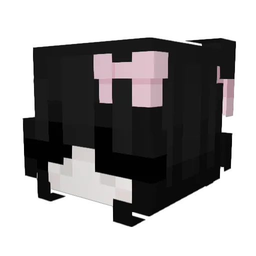 lexygore Minecraft avatar head, 3D render