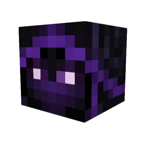 leymask Minecraft avatar head, 3D render