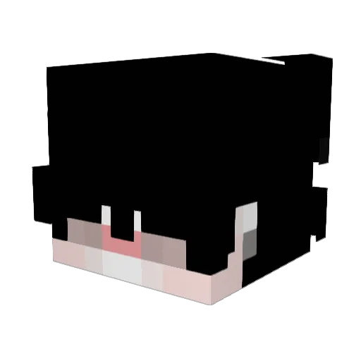 lezana07 Minecraft avatar head, 3D render