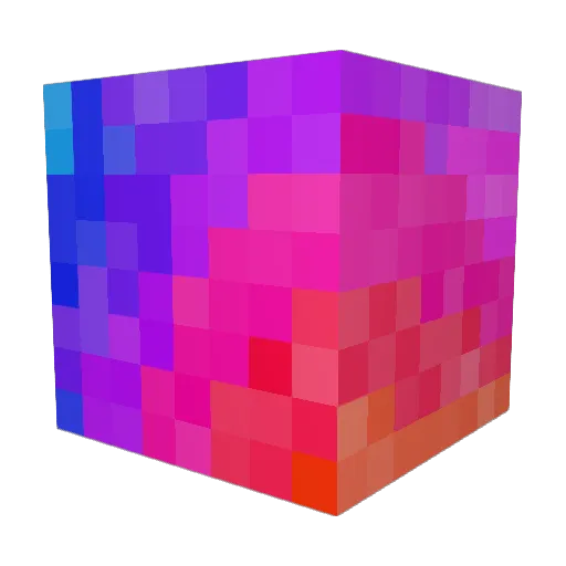 lezed1 Minecraft avatar head, 3D render