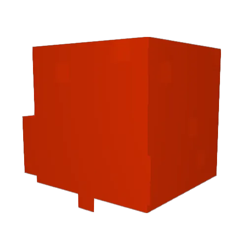 lezzzzzzzzzz Minecraft avatar head, 3D render