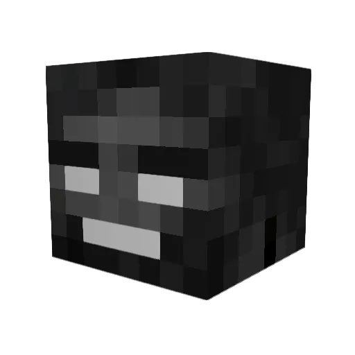 lfMommyASMR Minecraft avatar head, 3D render