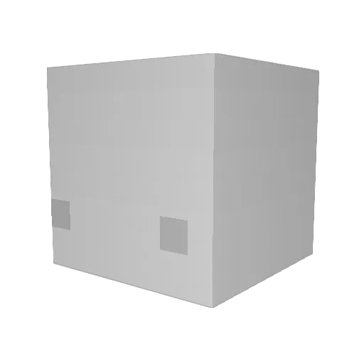 lf_njqaT_04_11 Minecraft avatar head, 3D render