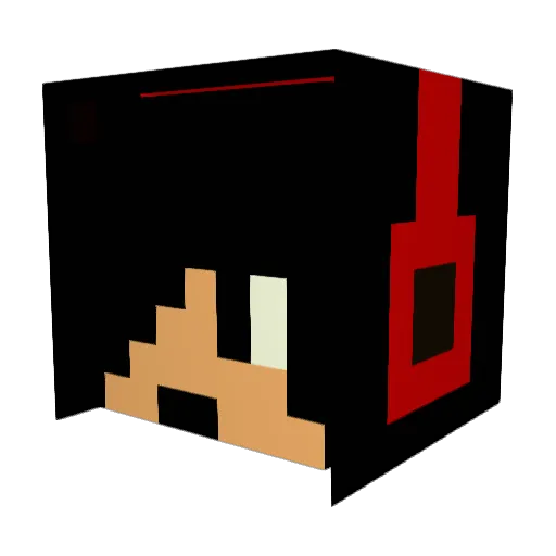 lfarrell2 Minecraft avatar head, 3D render
