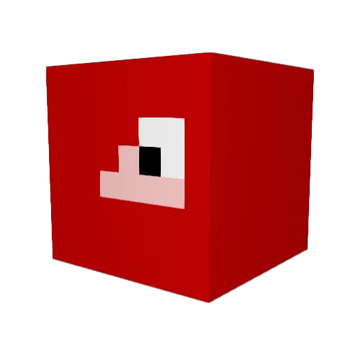 lfrancisco Minecraft avatar head, 3D render