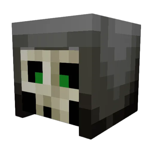 lgjka Minecraft avatar head, 3D render