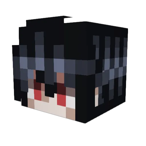 lhaurn Minecraft avatar head, 3D render