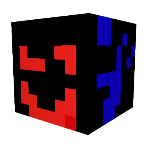 lhbn Minecraft avatar head, 3D render