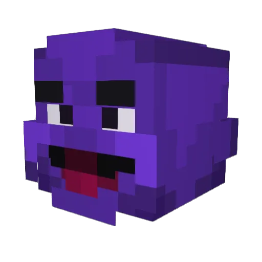 lherr27 Minecraft avatar head, 3D render