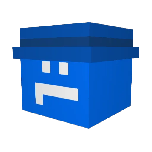 lhj_0113 Minecraft avatar head, 3D render