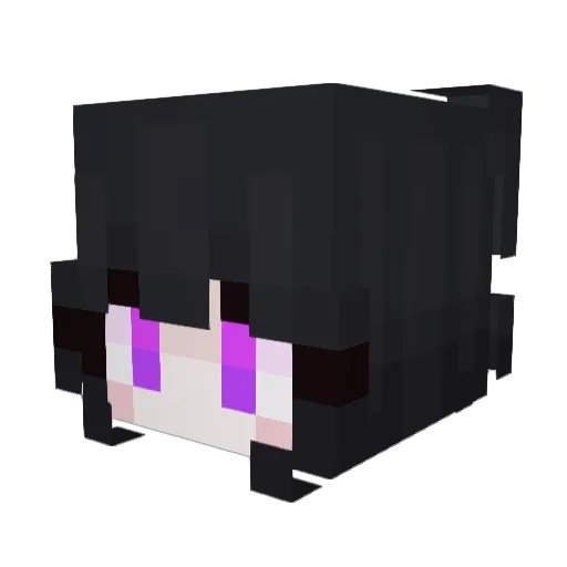 lhl0216 Minecraft avatar head, 3D render