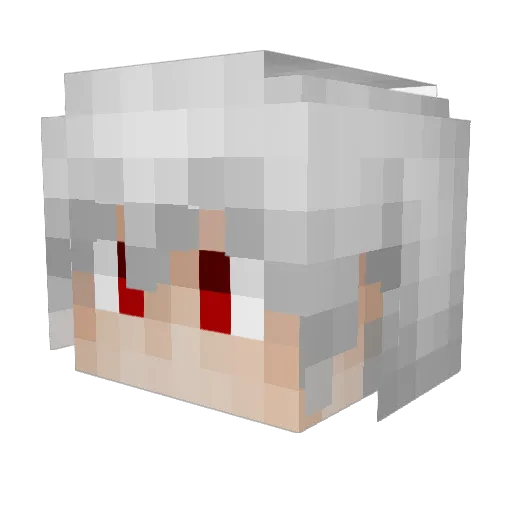 li1995 Minecraft avatar head, 3D render