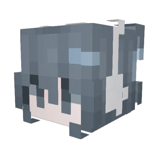 li22ard Minecraft avatar head, 3D render