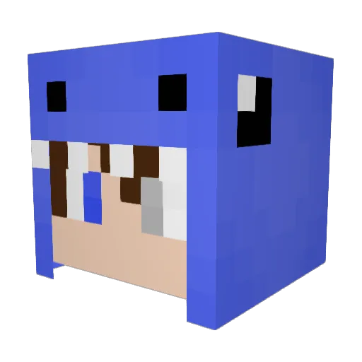 li_jiiiie Minecraft avatar head, 3D render