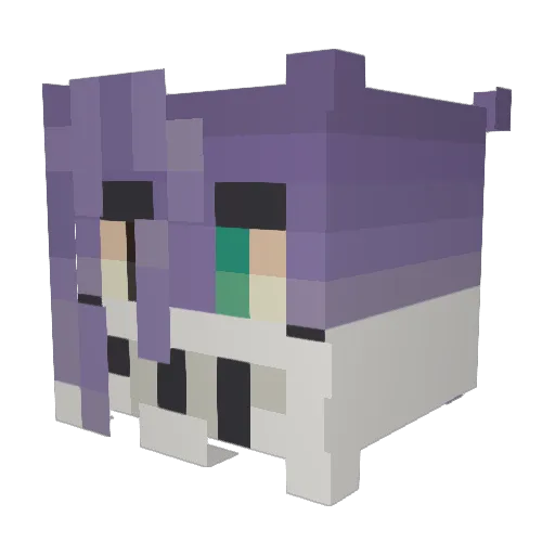 lia_smells_bad Minecraft avatar head, 3D render