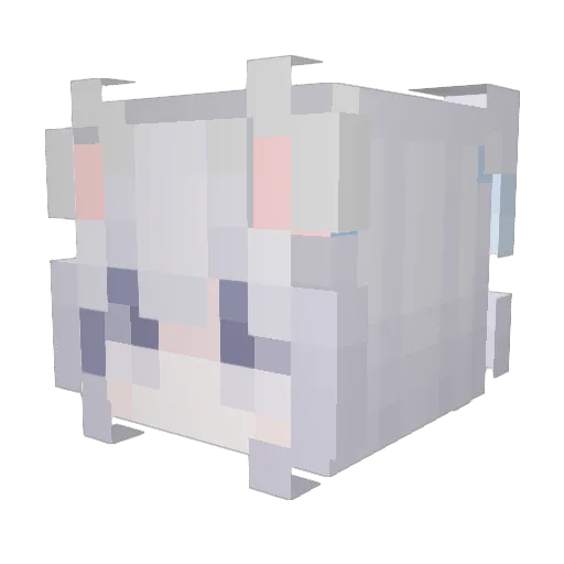 liachenstar Minecraft avatar head, 3D render