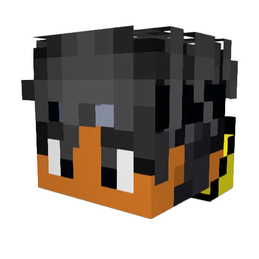 liad_hammer Minecraft avatar head, 3D render