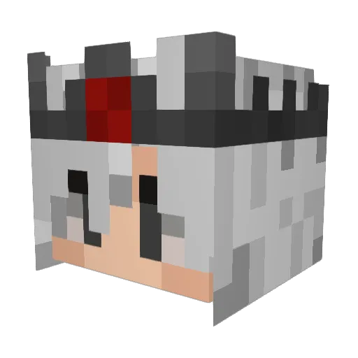 liam0706 Minecraft avatar head, 3D render