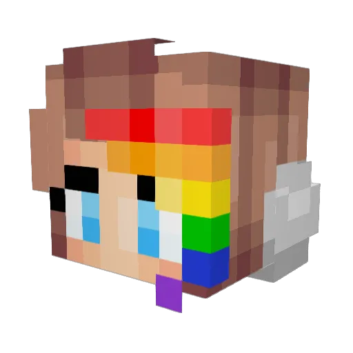 liam1900 Minecraft avatar head, 3D render