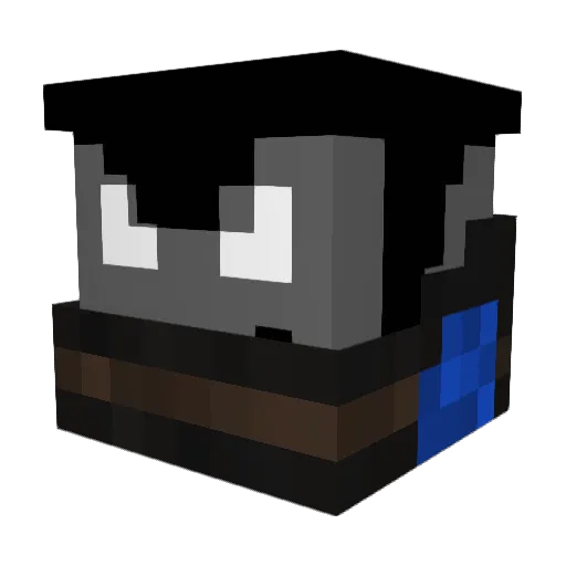 liam20201 Minecraft avatar head, 3D render