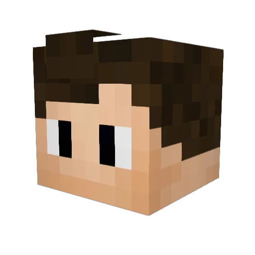 liam__y Minecraft avatar head, 3D render
